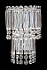 бра chatelaine le3013/1w ch