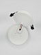 встраиваемый светильник elvan vls-505r-10w-ww-wh