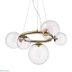 подвесная люстра delight collection puppet p68092-5 brass