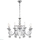 подвесная люстра escada shine 678/8pl chrome