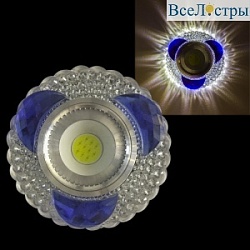 Встраиваемый светильник Reluce 42240-9.0-001PL MR16+LED3W CL/BL