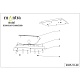 основание потолочное 8l mantra modular light florones 9389