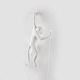 настенный светильник monkey lamp hanging left seletti