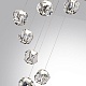 каскадная люстра odeon light jemstone 5084/60l
