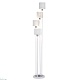 торшер escada denver 1109/4 white/silver