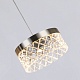 подвесной светильник diamond cut md21020075-1a satin nickel delight collection