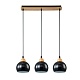 подвесной светильник escada solo 10178/3s black