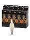 лампа светодиодная эра e14 9w 2700k f-led bxs-9w-827-e14 б0047003