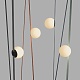 трековый однофазный светильник denkirs belty orb dk5551-bk