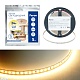 светодиодная лента 24v feron ls506, 120*smd2835, 11w/m, ip20, 3000к (белый теплый) 53057