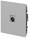 розетка эра arktik 16-3101-03 tv одиночная алюминий б0070466