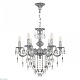подвесная люстра bohemia ivele crystal al79101/6/175 b nw