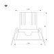 карданный светильник arlight ms-flow-built-s85x85-12w warm3000 (wh, 55 deg, 230v) (ip20 металл) 055918