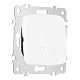 выключатель жалюзи arte milano 205.38-2.white