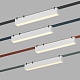 трековый однофазный светильник denkirs belty linear dk5575-wh