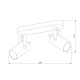 спот tk lighting 6503 redo black