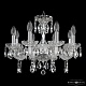 подвесная люстра bohemia ivele crystal 117/8/165 ni