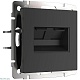 розетка werkel двойная ethernet rj-45 черный матовый w1182208 4690389157004