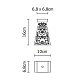 потолочный светильник d69e0100 fabbian