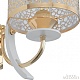 бра arte milano florentia-6067 306067/1w wh/gd