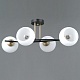 потолочная люстра illumico il0798-4csq-25 bk ab trento