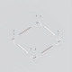 шинопровод магнитный maytoni exility trxm034-r-412w