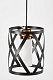 подвесной светильник lumina deco astila ldp 1242-1 bk+md