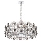 подвесная люстра crystal lux crystal sp12 chrome