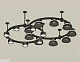 комплект подвесного светильника ambrella light techno ring xr92221101 (a9222, a9227, c9238, c9232, n8113, n8141)