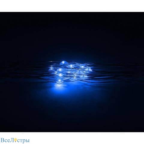 светодиодная гирлянда horoz montana 4,5v голубая без мерцания 080-001-0004 hrz00002567