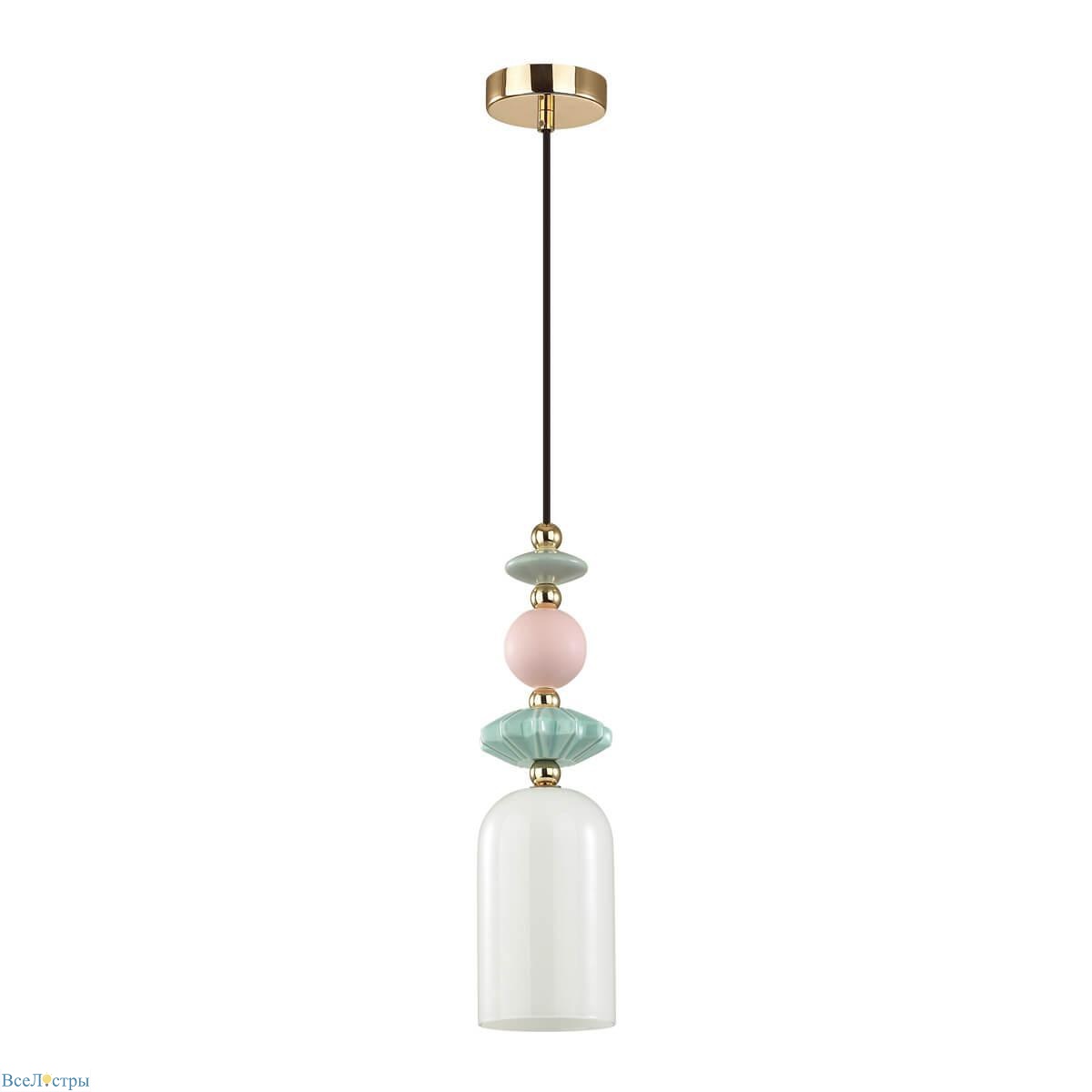 подвесной светильник odeon light classic candy 4861/1b