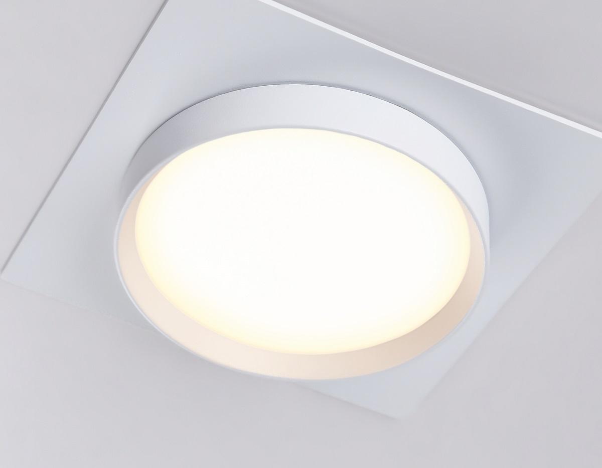 встраиваемый светильник ambrella light techno spot gx53 acrylic tech tn5229