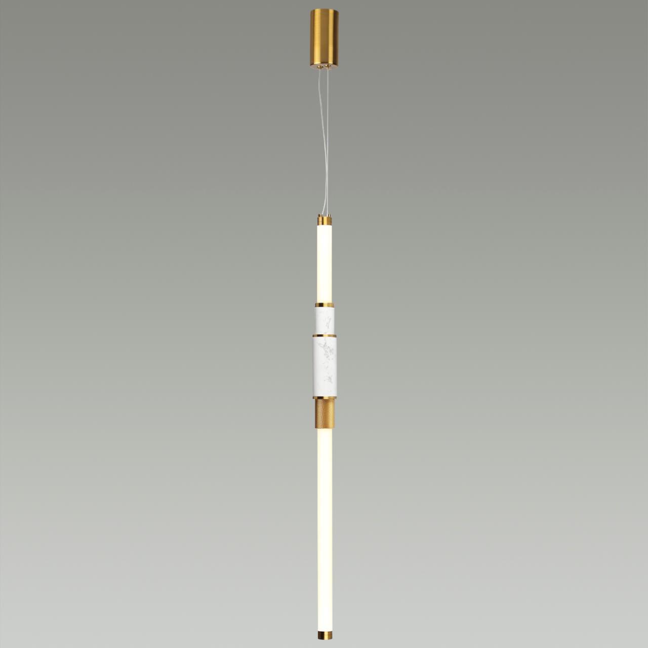 подвесной светодиодный светильник odeon light midcent marmi 4359/14l