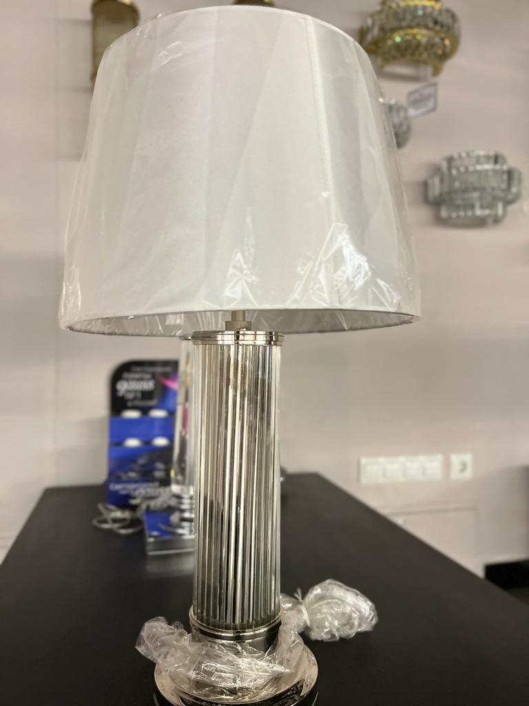 настольная лампа newport 3292/t nickel м0061897