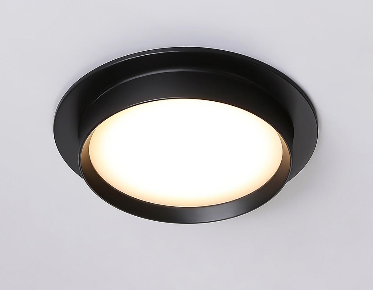 встраиваемый светильник ambrella light techno spot gx53 acrylic tech tn5227