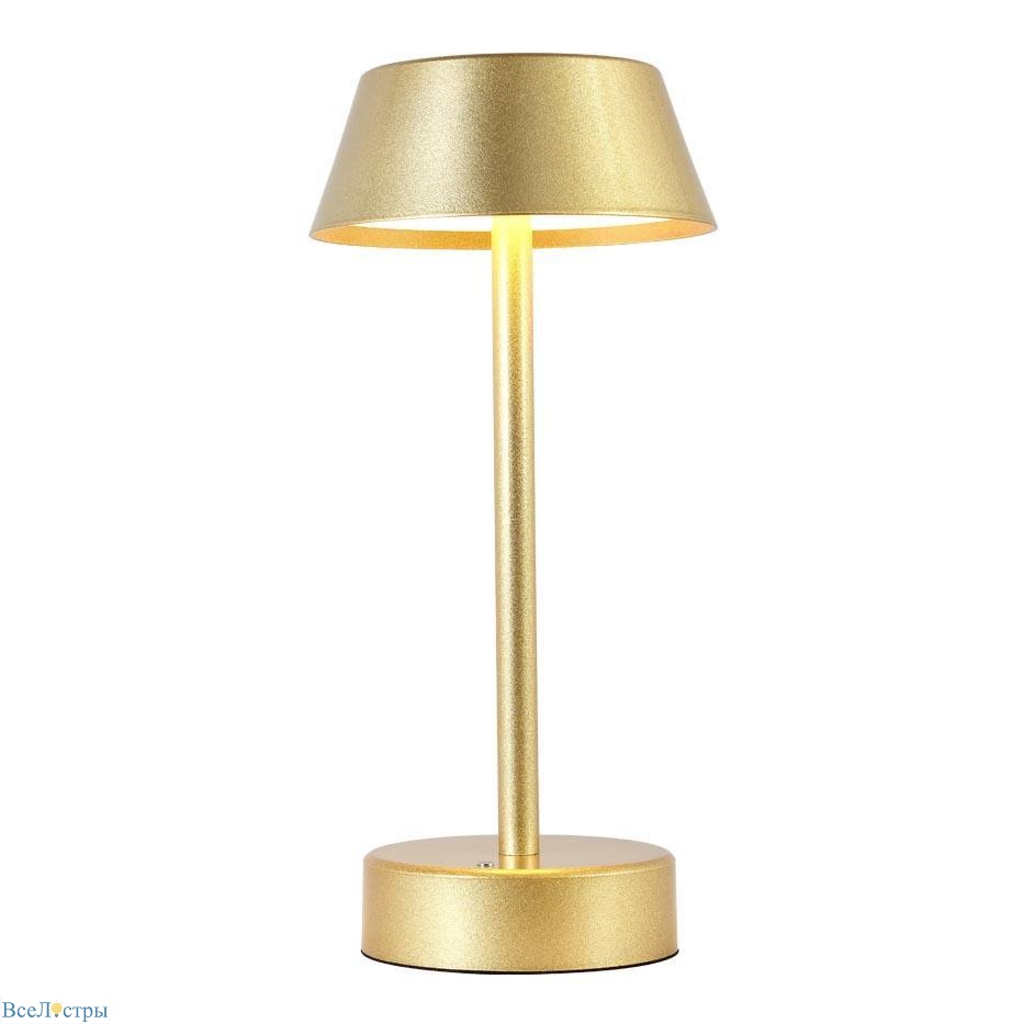 настольная лампа crystal lux santa lg1 gold