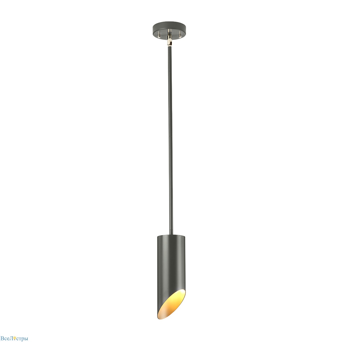 подвесной светильник elstead lighting quinto quinto1p-gpn