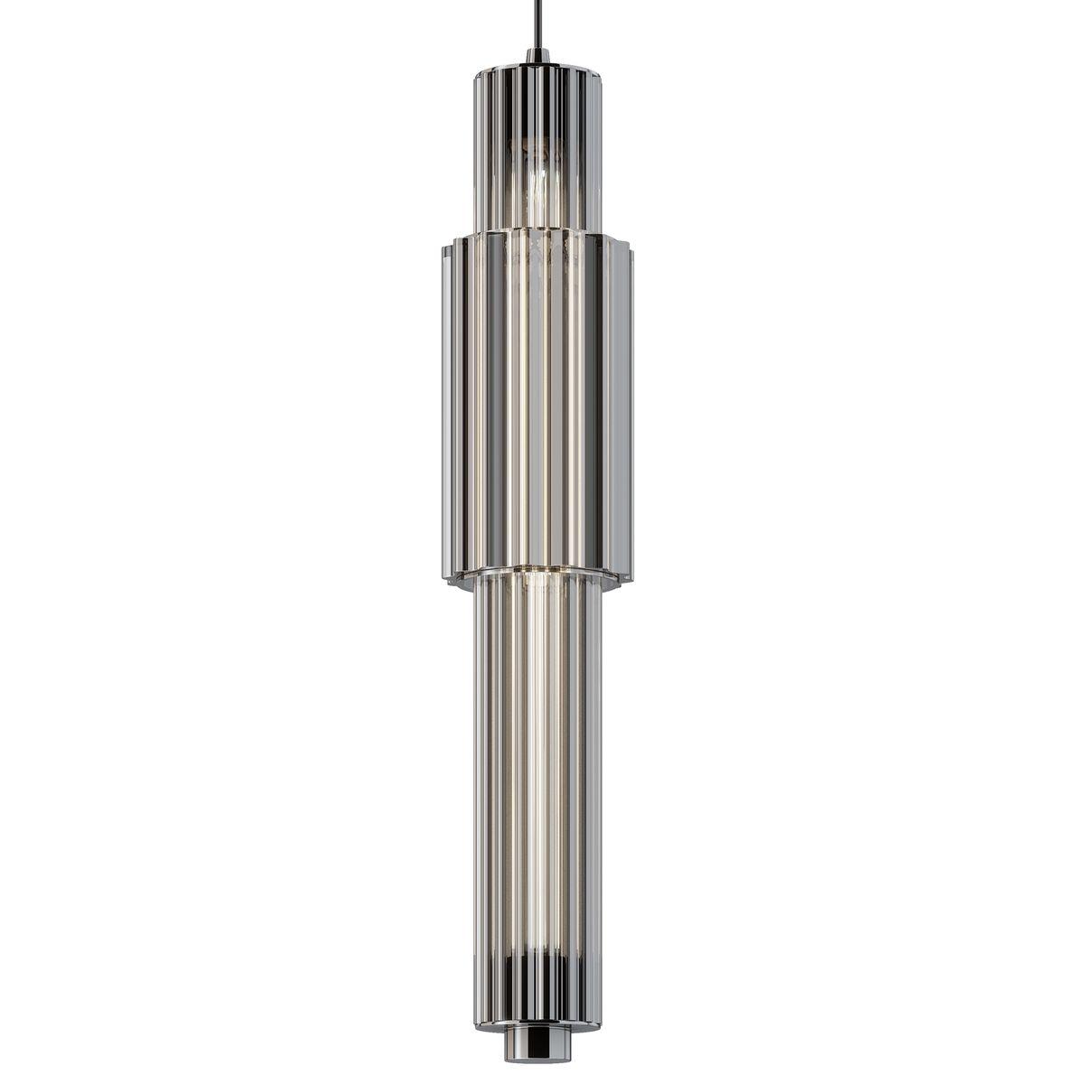 подвесной светодиодный светильник maytoni verticale mod308pl-l9ch3k