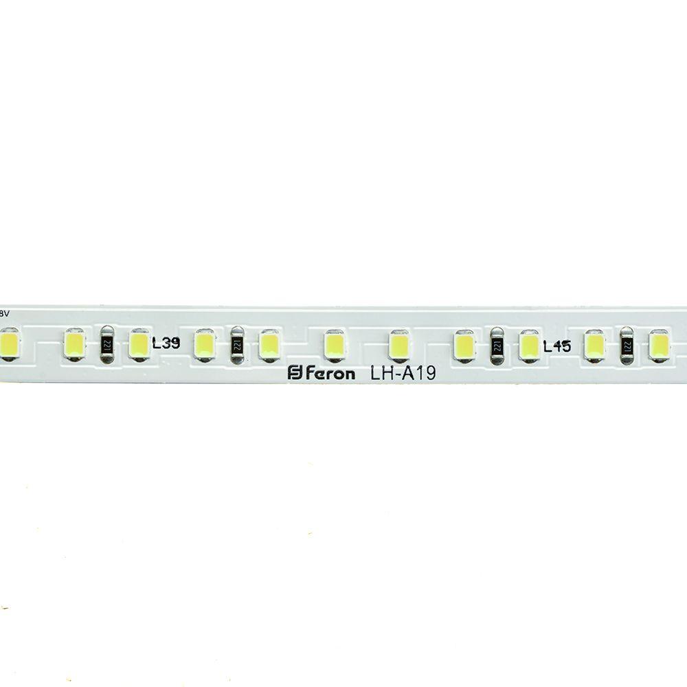 светодиодная лента feron 8w/m 120led/m 2835smd теплый белый 40m ls420 48791
