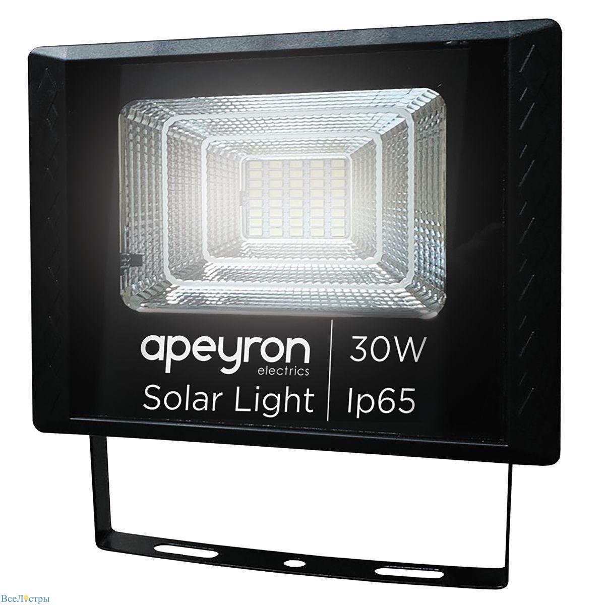 светильник на солнечных батареях apeyron 05-34