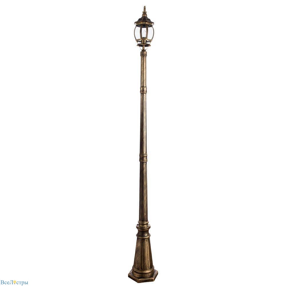 фонарный столб arte lamp atlanta a1047pa-1bn