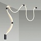 настенно-потолочный светодиодный светильник odeon light corda hightech 4391/30cl