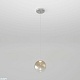 подвесной светодиодный светильник eurosvet wonder 50232/1 led янтарный