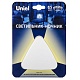 светильник-ночник uniel dtl-320 треугольник/white/sensor ul-00007223