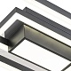потолочная светодиодная люстра escada twins 10242/3led black